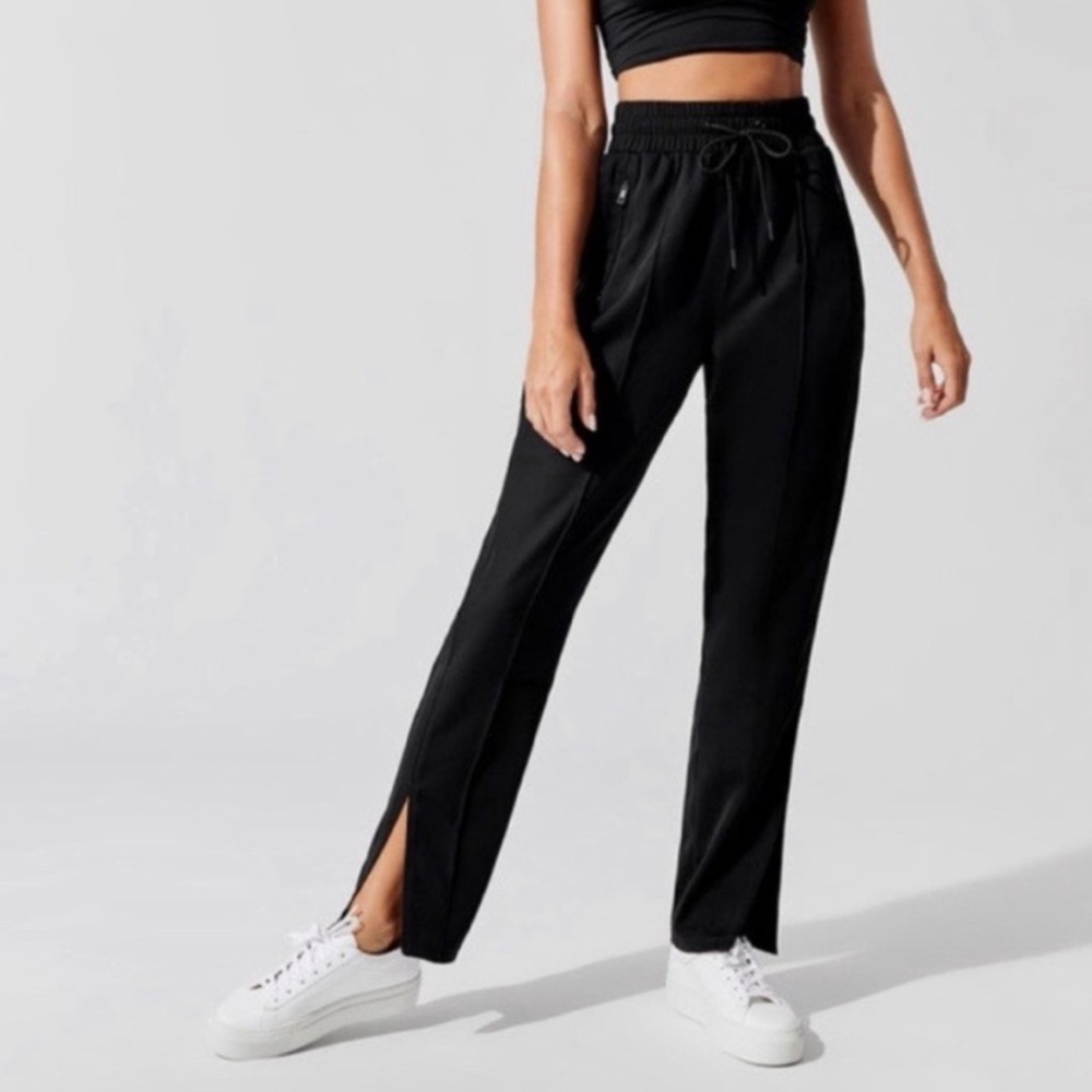 Carbon38 Tapered Slit Jogger Track Pants like NEW